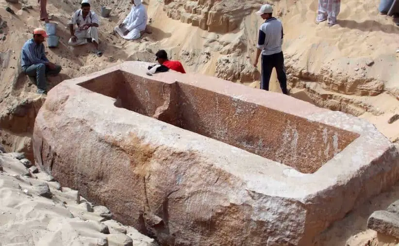 A 60 Ton Sarcophagus Has Been Found at Abydos
