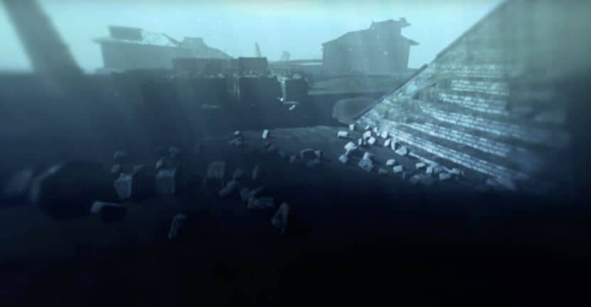 Was this underwater pyramid in China constructed before the Great Flood?