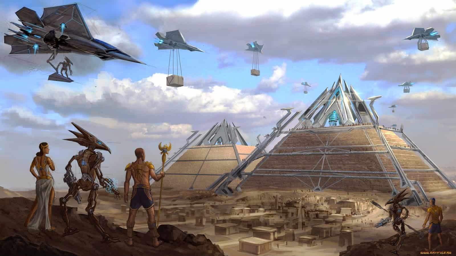 Extraordinary Documentary tells us how Ancient Aliens helped build the Pyramids of Egypt