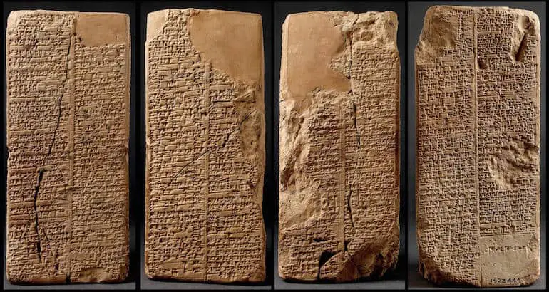 The language and writing system of ancient Sumeria