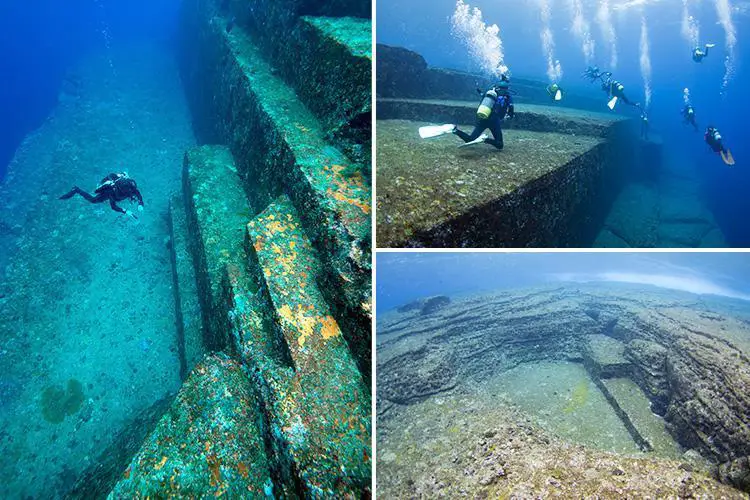 10 Of The Most Mysterious Discoveries Made On Earth 10-composite-yonaguni-monument