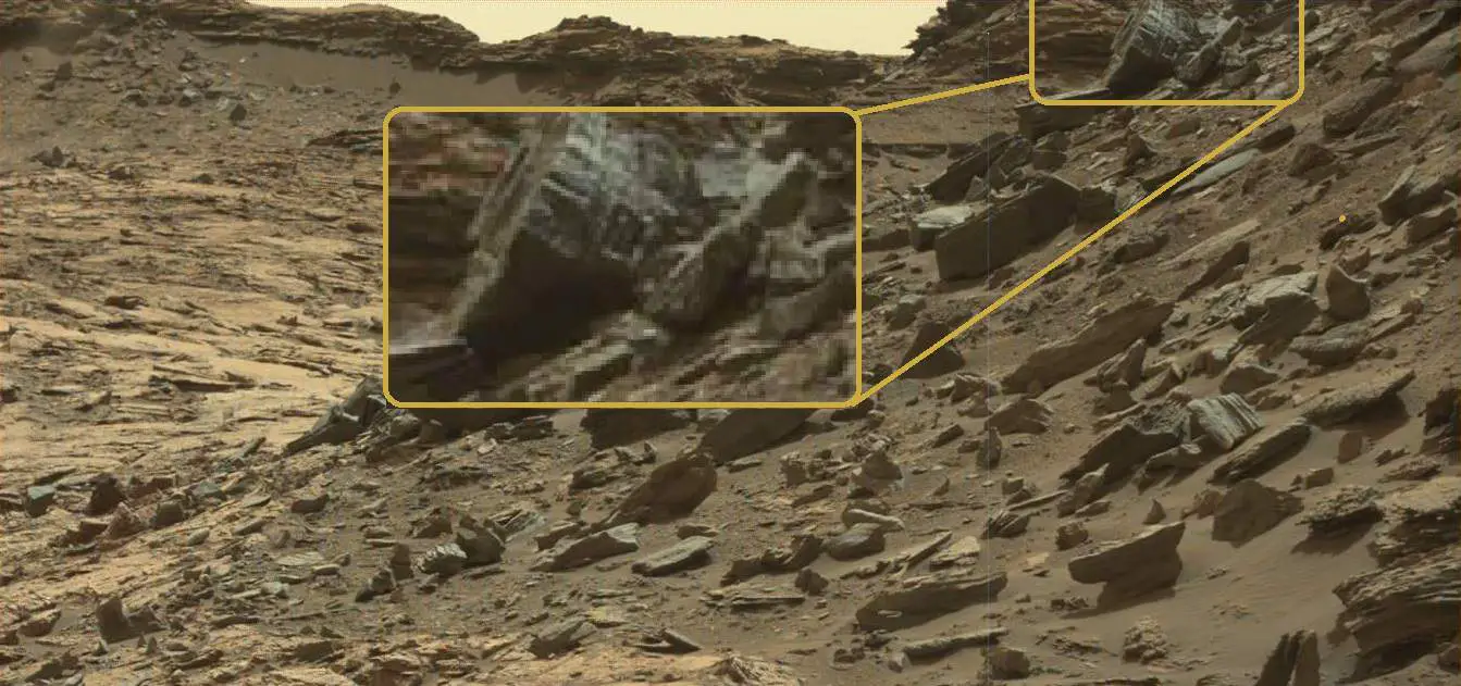 Древние инопланетяне на Марсе? Изображения NASA показывают статуи на красной планете?